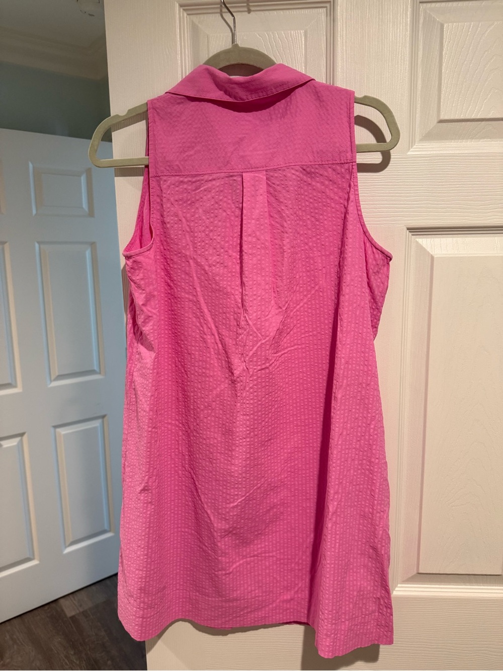 Vineyard Vines Bright Pink Sleeveless Polo Dress - Picture 3 of 3